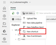 Creating a shortcut in your Microsoft Fabric Lakehouse