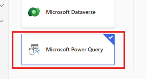 Create a connection with the Microsoft Power Query Connector in Customer Insights - Data