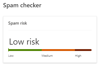 Dynamics Customer Insights - Journeys Spam checker