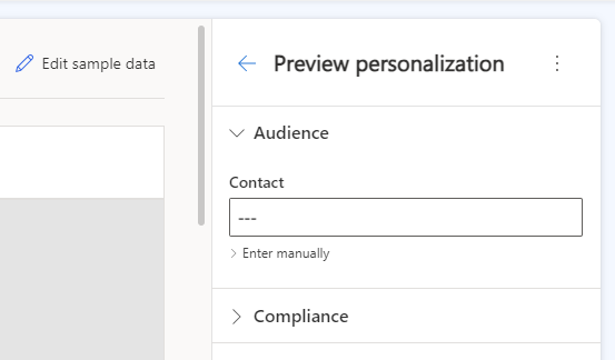 Dynamics Customer Insights - Journeys Testing with Sample Data