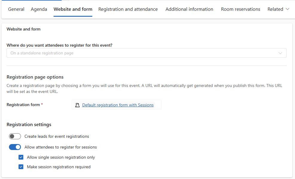 Select the Allow participants to create their own agenda