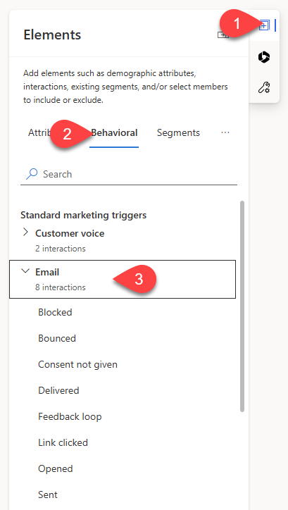 Email Engagement Segment in Dynamics Customer Insights - Journeys