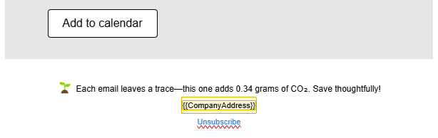 Sustainability in Email Marketing By Adding the Footprint to the Email