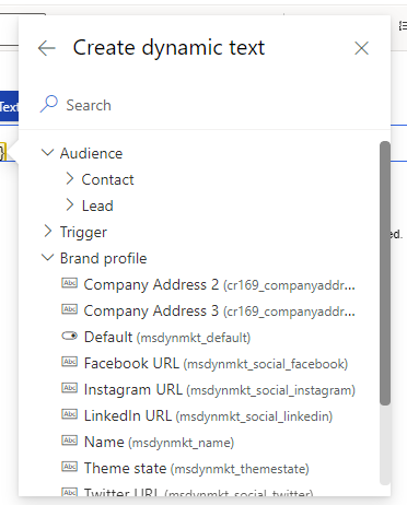 Dynamics Customer Insights - Journeys - Compliance Profile Fields in Email