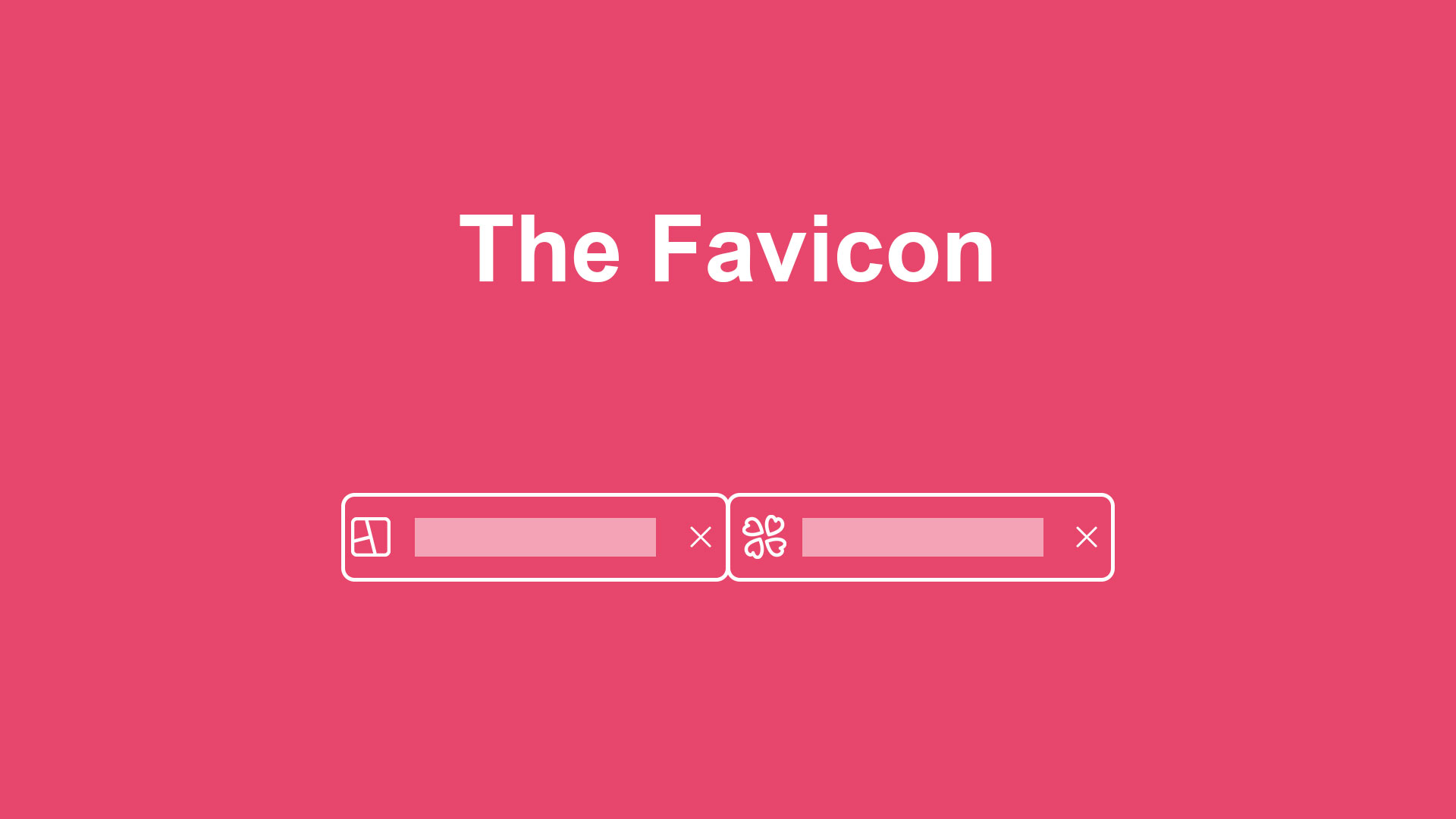 Build trust - The favicon
