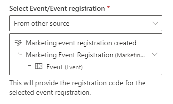 Set the Source of the Event to the Correct Attribute