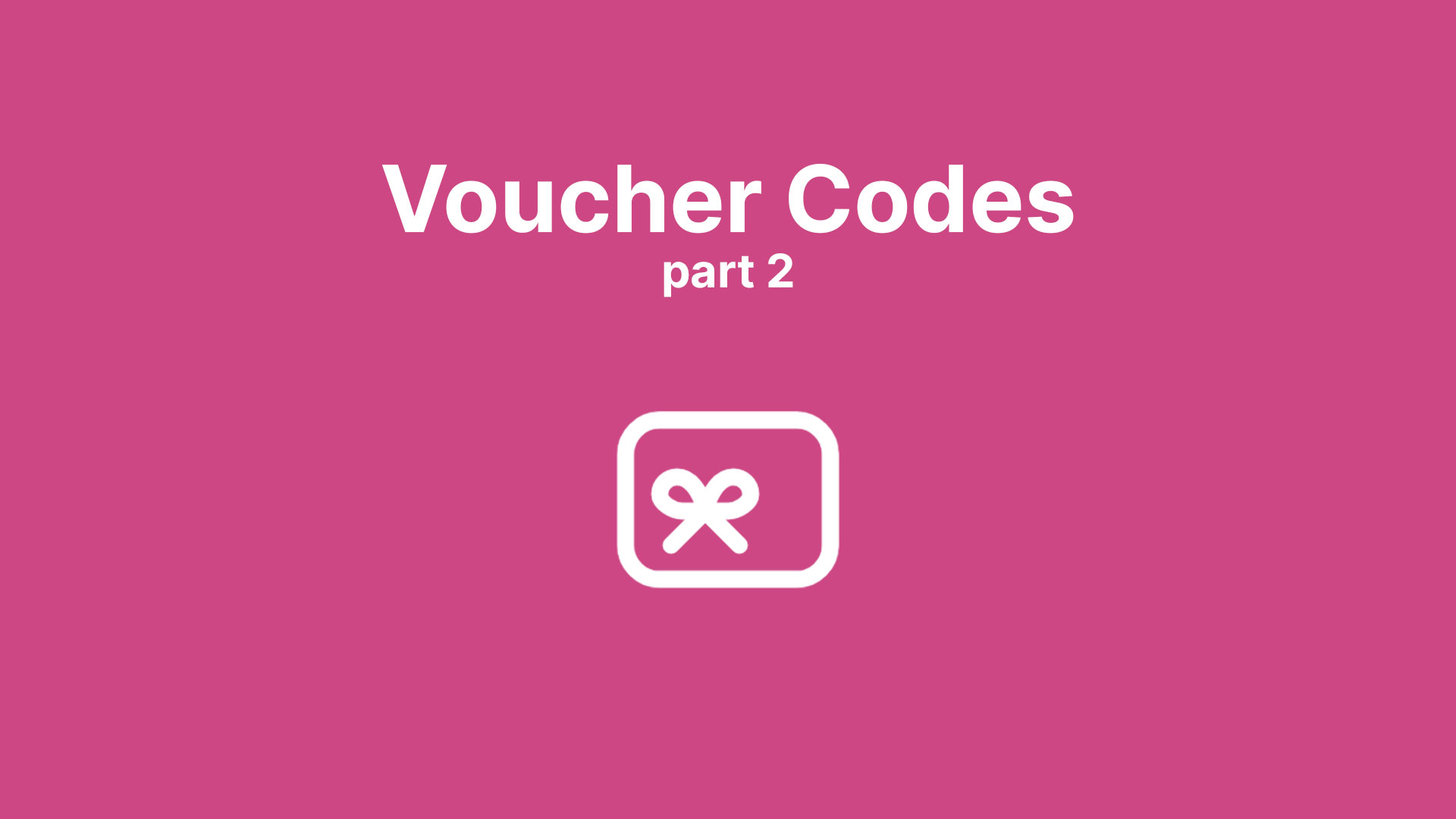 Using Voucher Codes in Customer Insights – The Fun Part